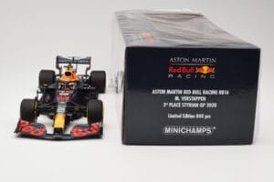 Red Bull Racing RB16 #33 M. Verstappen 3rd Place Styrian GP 2020 Minichamps 1:18 110200233 Kovina – slika 6 od 6