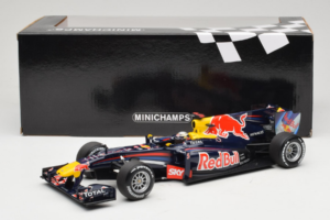 Red Bull RB6 Renault #5 S. Vettel Red Bull Racing Brazilian Grand Prix Winner 2010 Minichamps 1:18 110100205 Kovina – slika 6 od 7
