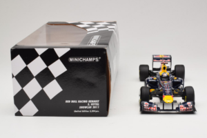 Red Bull RB7 Renault #1 S. Vettel Red Bull Racing Showcar 2011 Minichamps 1:18 110110071-1 Kovina – slika 7 od 7