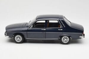 Renault 12 TS Temno Moder Norev 1:18 185214 Kovina – slika 4 od 8