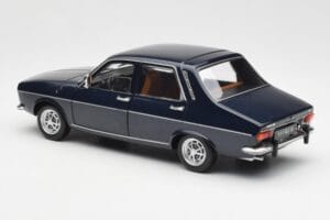 Renault 12 TS Temno Moder Norev 1:18 185214 Kovina – slika 7 od 8