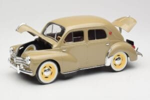 Renault 4CV Berline Gris Ardoise Solido 1:18 8059 Kovina – slika 2 od 8