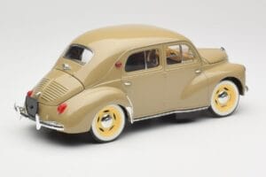 Renault 4CV Berline Gris Ardoise Solido 1:18 8059 Kovina – slika 3 od 8