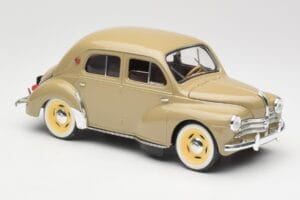 Renault 4CV Berline Gris Ardoise Solido 1:18 8059 Kovina – slika 6 od 8