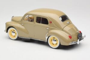 Renault 4CV Berline Gris Ardoise Solido 1:18 8059 Kovina – slika 7 od 8