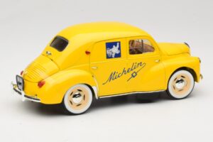 Renault 4CV Michelin Yellow Solido 1:18 82002 Kovina – slika 2 od 6