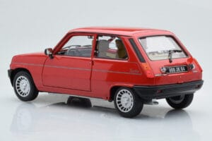Renault 5 Alpine Turbo Rdeč Norev 1:18 185243 Kovina – slika 7 od 8