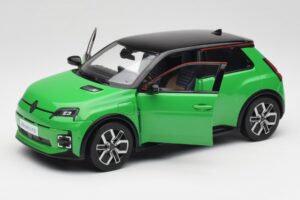 Renault 5 E-Tech Electric Pop Zelena & Črna Norev 1:18 185502 Kovina – slika 2 od 8