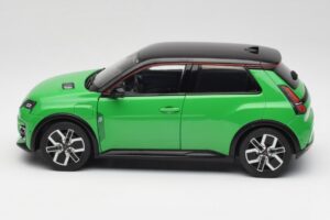 Renault 5 E-Tech Electric Pop Zelena & Črna Norev 1:18 185502 Kovina – slika 4 od 8