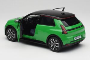 Renault 5 E-Tech Electric Pop Zelena & Črna Norev 1:18 185502 Kovina – slika 5 od 8