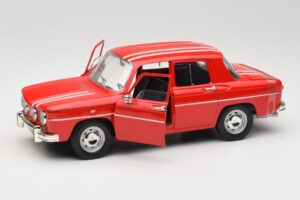 Renault 8 Gordini Rdeč Solido 1:18 9018-M1 Kovina – slika 2 od 8