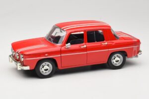 Renault 8 Gordini Rdeč Solido 1:18 9018-M1 Kovina