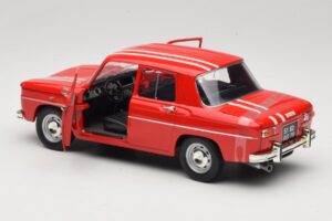 Renault 8 Gordini Rdeč Solido 1:18 9018-M1 Kovina – slika 5 od 8