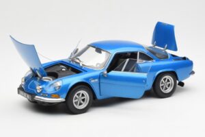 Alpine A110 1600 SC Modra Kyosho 1:18 08482BL Kovina – slika 2 od 8