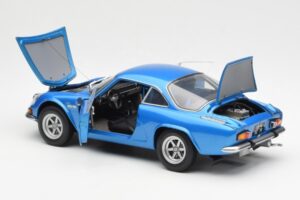Alpine A110 1600 SC Modra Kyosho 1:18 08482BL Kovina – slika 5 od 8