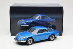 Alpine A110 1600 SC Modra Kyosho 1:18 08482BL Kovina – slika 8 od 8