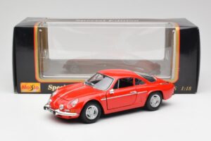 Alpine A110 1600S Rdeč Maisto 1:18 50322 Kovina – slika 8 od 8