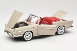Renault Caravelle Kabriolet Bež Norev 1:18 185150 Kovina – slika 2 od 8