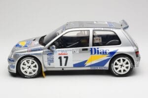 Renault Clio Maxi #17 J. Ragnotti / G. Thimonier Tour de Corse 1995 Otto 1:12 G090 Smola – slika 3 od 6