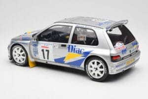 Renault Clio Maxi #17 J. Ragnotti / G. Thimonier Tour de Corse 1995 Otto 1:12 G090 Smola – slika 5 od 6