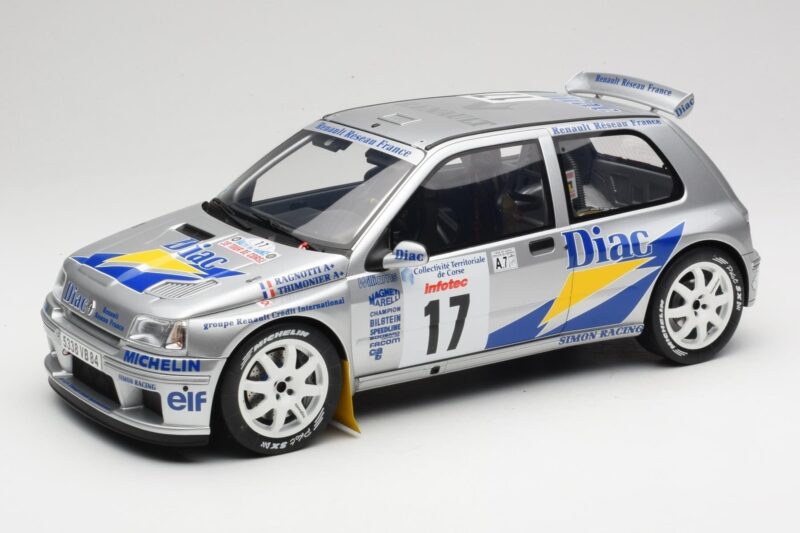 Renault Clio Maxi #17 J. Ragnotti / G. Thimonier Tour de Corse 1995 Otto 1:12 G090 Smola