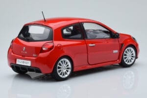 Renault Clio RS III Toro Rdeč Norev 1:18 185252 Kovina – slika 3 od 8