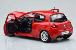 Renault Clio RS III Toro Rdeč Norev 1:18 185252 Kovina – slika 5 od 8
