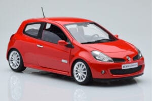 Renault Clio RS III Toro Rdeč Norev 1:18 185252 Kovina – slika 6 od 8