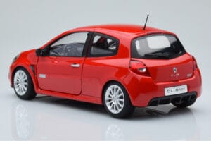 Renault Clio RS III Toro Rdeč Norev 1:18 185252 Kovina – slika 7 od 8