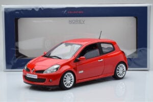 Renault Clio RS III Toro Rdeč Norev 1:18 185252 Kovina – slika 8 od 8