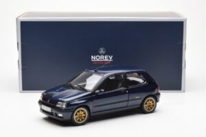 Renault Clio Williams Mk1 Modra Norev 1:18 185230 Kovina – slika 8 od 8