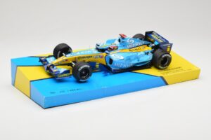 Renault R25 #5 F. Alonso Brazilian GP F1 World Champion 2005 Minichamps 1:18 147051705-R1 Kovina – slika 2 od 8