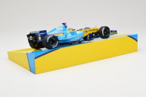 Renault R25 #5 F. Alonso Brazilian GP F1 World Champion 2005 Minichamps 1:18 147051705-R1 Kovina – slika 3 od 8