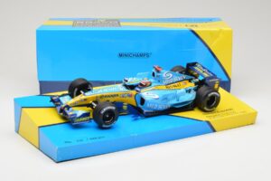 Renault R25 #5 F. Alonso Brazilian GP F1 World Champion 2005 Minichamps 1:18 147051705-R1 Kovina – slika 8 od 8