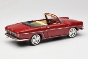 Renault Floride Kabriolet Rdeč Norev 1:18 185175 Kovina – slika 3 od 8