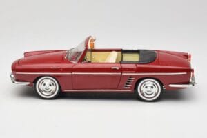 Renault Floride Kabriolet Rdeč Norev 1:18 185175 Kovina – slika 4 od 8