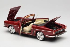 Renault Floride Kabriolet Rdeč Norev 1:18 185175 Kovina – slika 5 od 8