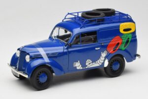 Renault Juvaquatre Michelin Blue Solido 1:18 82008 Kovina