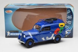 Renault Juvaquatre Michelin Blue Solido 1:18 82008 Kovina – slika 8 od 8