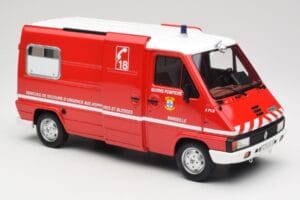 Renault Master T30 VSAB Gasilci Rdeč Otto 1:18 OT1107 Smola – slika 4 od 6
