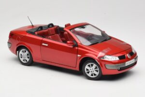 Renault Megane Mk1 CC Rdeč Solido 1:18 8152 Kovina – slika 6 od 8
