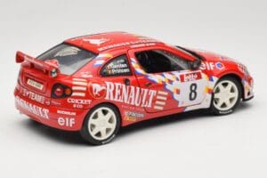 Renault Megane Maxi #8 M. Princen / C. Genten 1997 Solido 1:18 3771 Kovina – slika 3 od 8