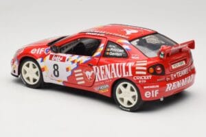Renault Megane Maxi #8 M. Princen / C. Genten 1997 Solido 1:18 3771 Kovina – slika 7 od 8