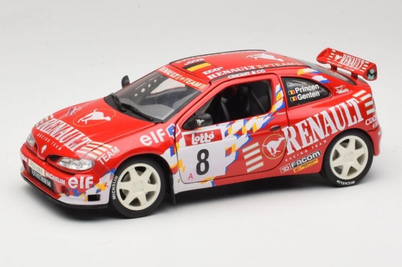 Renault Megane Maxi #8 M. Princen / C. Genten 1997 Solido 1:18 3771 Kovina