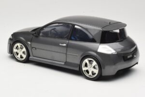 Renault Megane Mk2 RS Vampire Grey Norev 1:18 185101 Kovina – slika 7 od 8