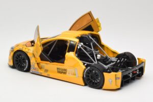 Renault Megane Trophy Showcar Rumena Eurocup Megane Trophy 2011 Norev 1:18 185109 Kovina – slika 5 od 8