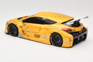 Renault Megane Trophy Showcar Rumena Eurocup Megane Trophy 2011 Norev 1:18 185109 Kovina – slika 6 od 8