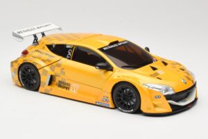 Renault Megane Trophy Showcar Rumena Eurocup Megane Trophy 2011 Norev 1:18 185109 Kovina – slika 7 od 8