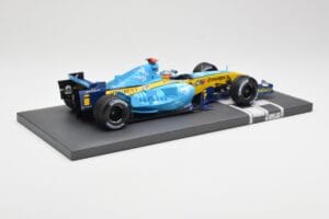 Renault R25 #5 F. Alonso 2nd Place British GP 2005 Minichamps 1:18 117051105 Kovina – slika 3 od 6
