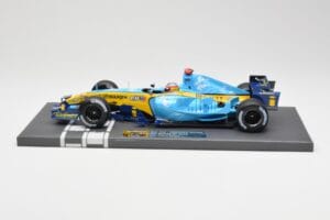 Renault R25 #5 F. Alonso 2nd Place British GP 2005 Minichamps 1:18 117051105 Kovina